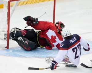photo by Ken King USA defeats Canada and moves on to defend their gold medal against Russia