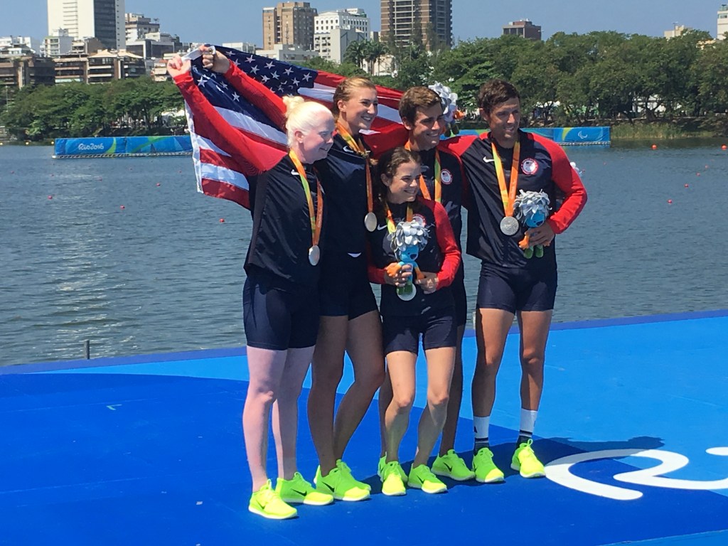 U.S. ROWING TEAM EARNS&nbsp;SILVER