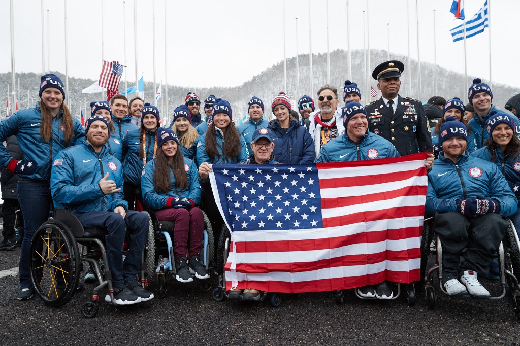 TEAM USA IS OFFICIALLY WELCOMED TO THE XII PARALYMPIC WINTER&nbsp;GAMES