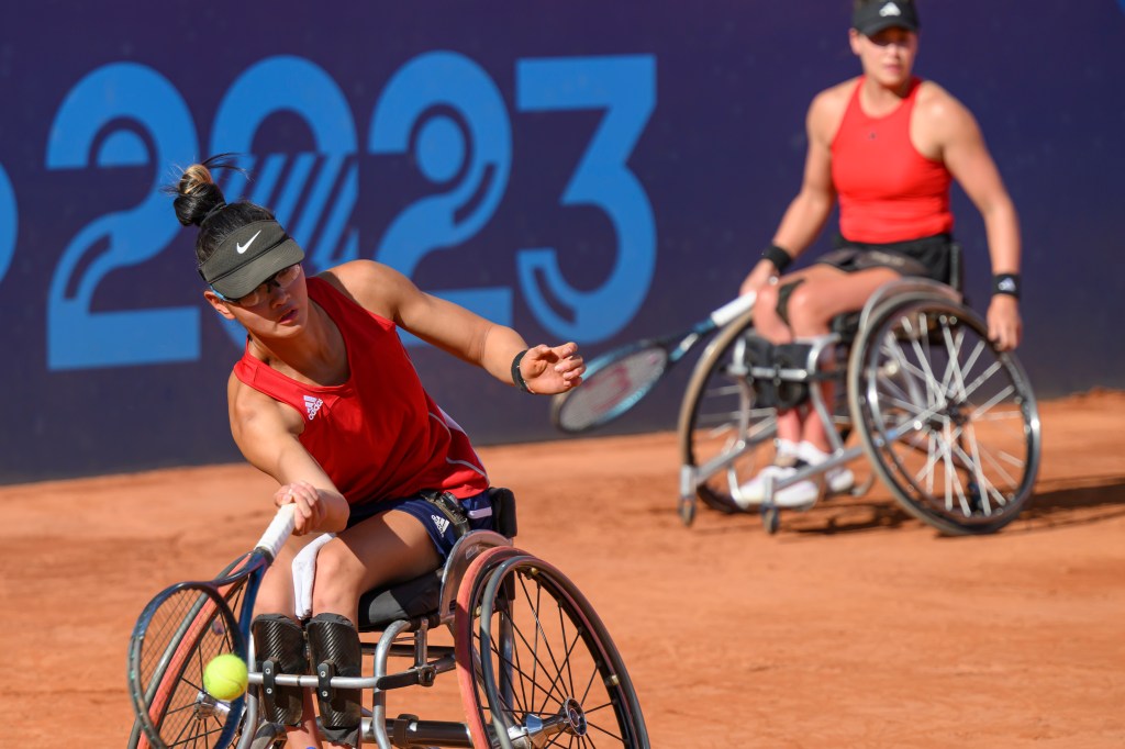  “WE COULD DO THIS:” MATHEWSON AND PHELPS COMEBACK TO TAKE GOLD IN WOMEN’S&nbsp;DOUBLES