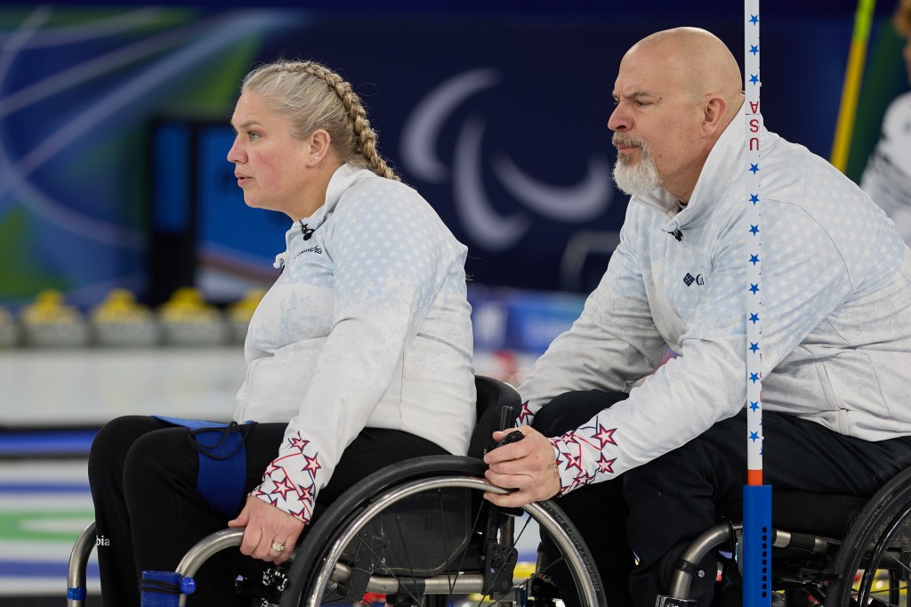 U.S. DUO FALLS ONE SHOT SHORT OF FIRST PARALYMPIC MEDAL IN MIXED DOUBLES&nbsp;DEBUT