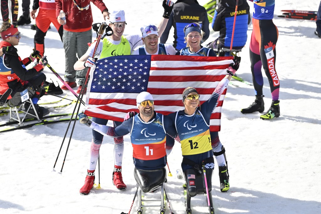 TEAM USA CELEBRATES RELAY GOLD AS PARALYMPIC CROSS-COUNTRY CONTINUES IN&nbsp;TESERO