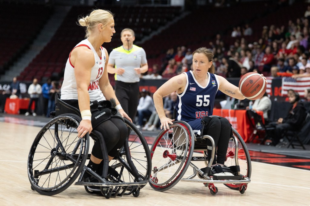 TEAM USA WOMEN TAKE WORLD TITLE AFTER BACK-AND-FORTH 77-76 WIN OVER&nbsp;CANADA